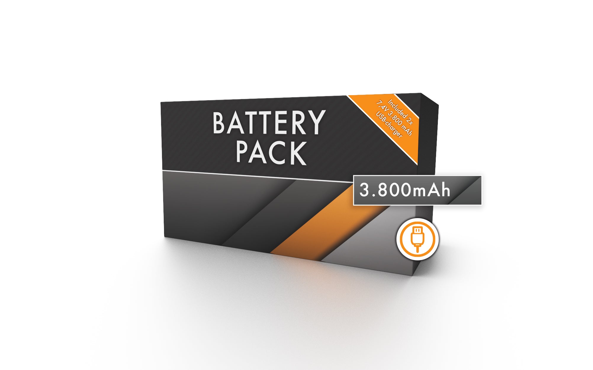 Pack Batteries 3.800 mAh  USB – BERTSCHAT® [FR]