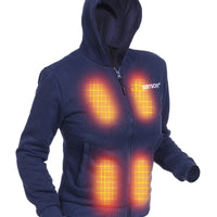 Veste Chauffante Femmes - Dual-Heating | USB - Bleu Marine